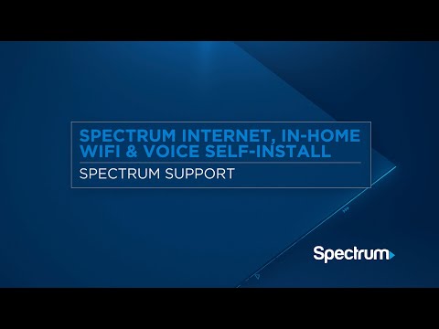 Self-Installation: Internet, WiFi & Voice