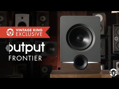 Output Frontiers 6.5” Grey with walnut base image 7