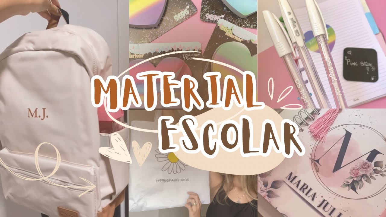 MEU MATERIAL ESCOLAR 2024 PARA FACULDADE | tudo que comprei para o último ano de fisioterapia