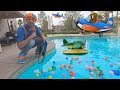 Blippi And Airplanes For Kids Educational Videos For Toddlers And The Seaplane Song