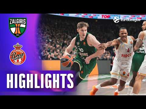 Tubelis was the X-FACTOR | Zalgiris - Monaco | R26 BASKETBALL HIGHLIGHTS 2025-26