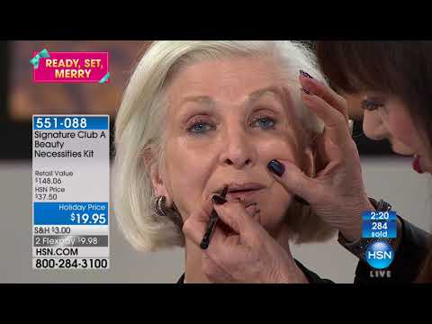 HSN | Signature Club A by Adrienne Beauty Gifts 11.05.2017 - 03 PM