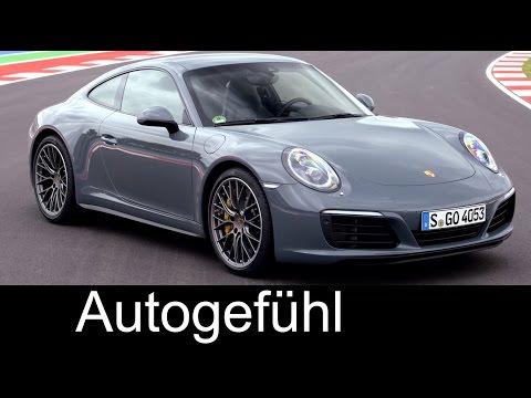 Porsche 911 Carrera 4 Facelift Sound Racetrack Exterior/Interior Preview 2017  -  Autogefühl
