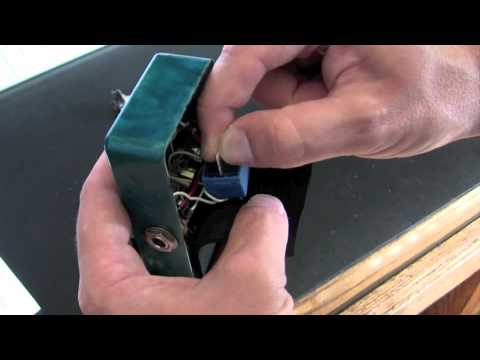 Stomp box switch cleaning