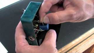 Stomp box switch cleaning