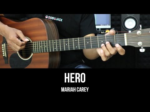 Hero - Mariah Carey | EASY Guitar Tutorial with Chords / Lyrics - Guitar Lessons