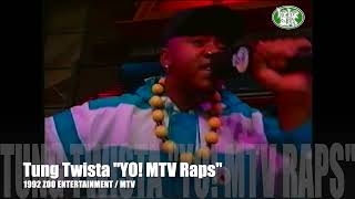 Tung Twista "Ratatattat (live on YO! MTV Raps)"  (1992  Zoo Entertainment / MTV Networks)