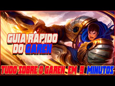 💥COMO JOGAR DE GAREN EM 9 MINUTOS - GUIA COMPLETO 💥 (FALA DO CHAMP)