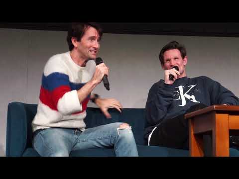 David Tennant and Matt Smith - talking about Doctor Who (Wales Comic Con)