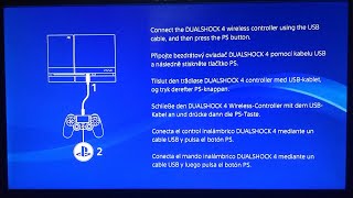 Fixed PS4 Stuck On Connect The DUALSHOCK 4 Screen | Controller using cable not working
