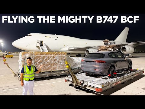 Flying the Mighty Boeing 747-400BCF - One Night as a Cargo Pilot