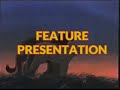 Walt Disney Studios Home Entertainment Feature Presentation History ID 1987 2006 LAST UPDATE