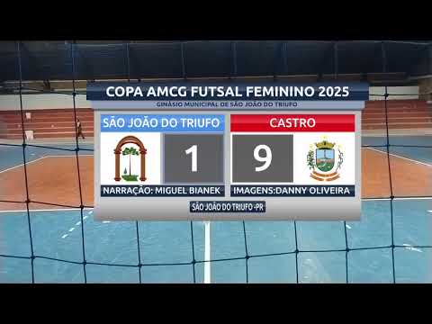 AO VIVO | COPA AMCG DE FUTSAL FEMININO 2025