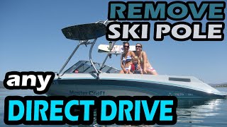 Remove Ski Pole/Pylon From any Direct Drive Boat - GT Canada How To