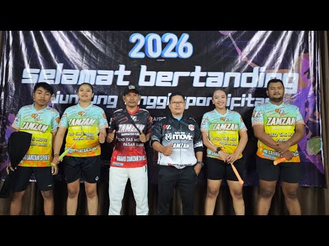 ILHAM & CIMOT 🆚 EKI & A.KIDAL // KLS MIX DOUBLE TOURNAMEN BADMINTON ZAM ZAM ARISAN 2026