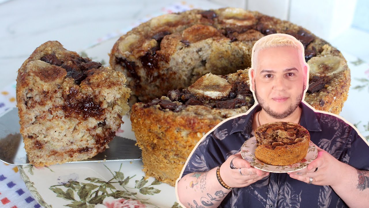 BOLO DE BANANA SEM FARINHA DE TRIGO - RECEITAS QUE AMO