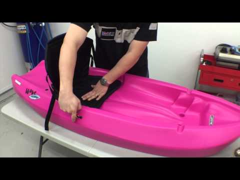 Lifetime Wave Youth Kayak - Seat Installation