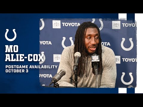 Mo Alie-Cox Postgame Press Conference | Week 4 at Dolphins