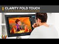 This Is Every GRAPHIC DESIGNER'S DREAM MONITOR | Clarity Fold Touch 27" 4K UHD Touchscreen