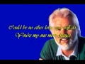 Kenny Rogers - The best of me + Lyrics