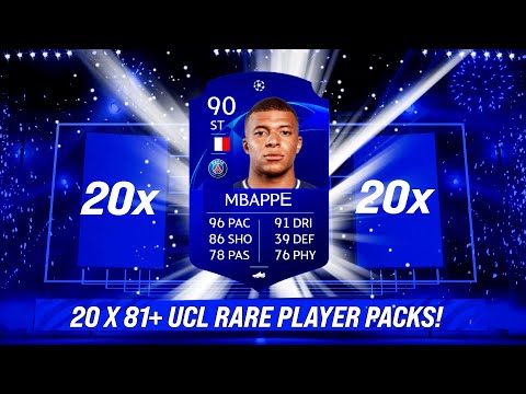 20 X 81+ UCL PLAYER UPGRADE PACK OPENING! FIFA 21 ULITMATE TEAM