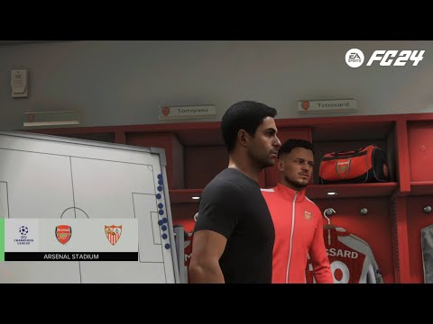FC 24 - ARSENAL VS SEVILLA | UEFA Champions League | Group Stage