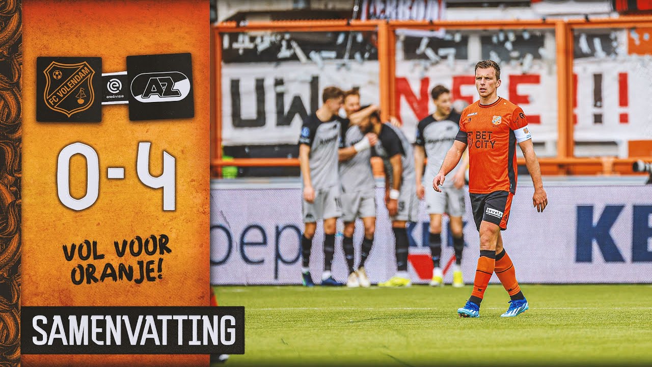 FC Volendam vs AZ highlights