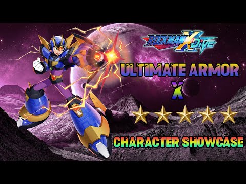 MegaMan X DiVE - Ultimate Armor X 5* Character Showcase