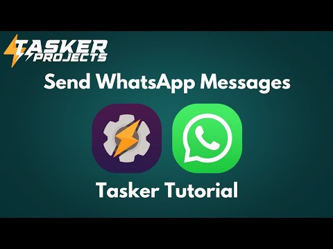 Automatically Send WhatsApp Messages | Tasker Tutorials | MationX.com