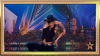 ¡Se prende fuego en el escenario y se lleva el Pase de Oro! | Audiciones 2 | Got Talent España 2019