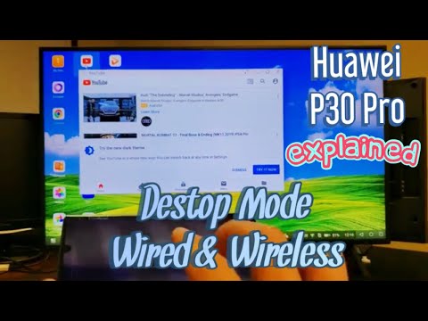 Huawei P30 Pro: How to Use Desktop Mode Wired & Wireless (Explained)