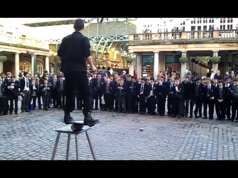 The Day Reading Blue Coat School came to see AJ James