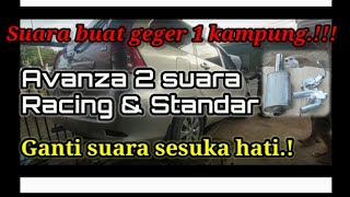 Download lagu Mobil Avanza 2 Suara/pemasangan VALVETRONIK, Knalpot OMEGA suara kering gahar mp3