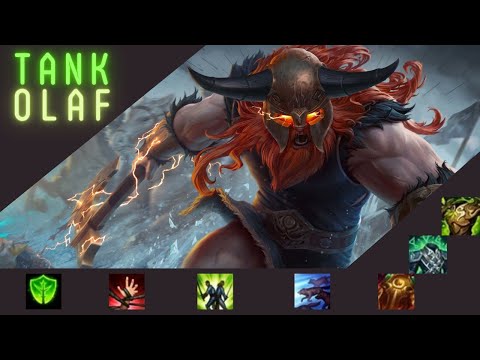 Stop Being Useless in the Late Game  (Tank Olaf Build)