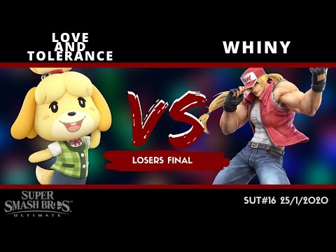 SUT #16 - LOSERS FINAL - LoveAndTolerance (Isabelle) Vs. Whiny (Terry) - SSBU Tournament