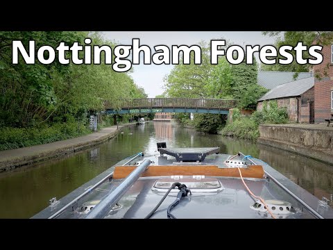375B. Through Nottingham by narrowboat