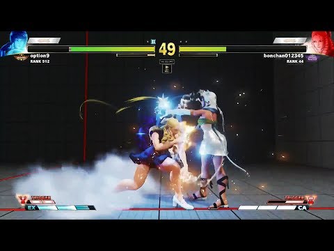 SFVAE - Sako (Menat) vs. Bonchan (Karin) *Battle of the Timing