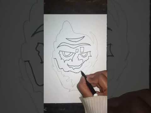 JOKER DRAWING  🤡🤡 || #SHORTS || #youtubeshortsfeature #ytshortsindia || #PriyankaRajputArts