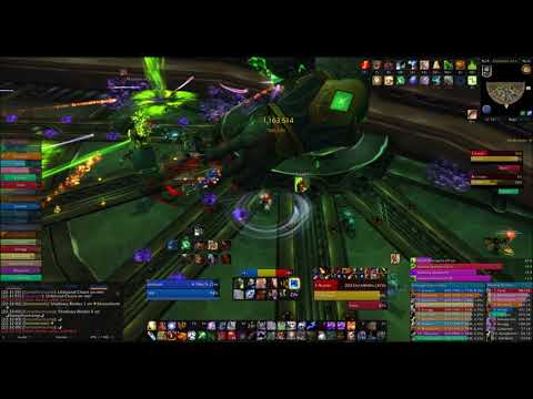 The Misty Moon Massive vs. Fallen Avatar (Mythic) - Enhancement Shaman PoV