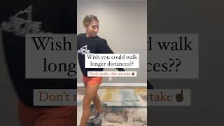 The KEY to walking farther without pain or stiffness