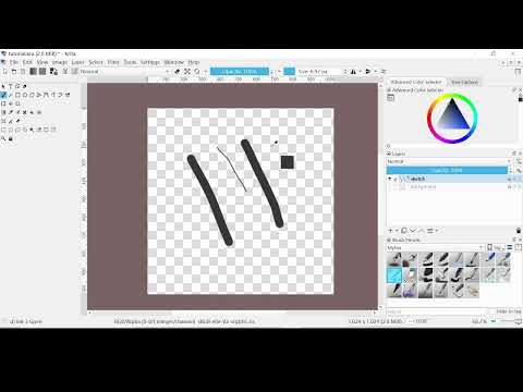 Krita tutorial for beginner