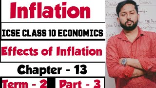 Inflation |Effects of Inflation on production |Effects of Inflation on Distribution| Class 10 ICSE |