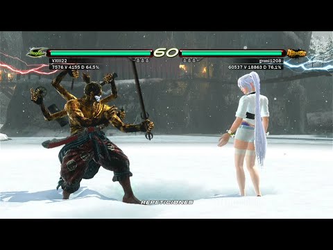 L7 134_3 Yoshimitsu (VXIII22) VS (gruni1208) Alisa ryona - Tekken 6 ( Uchiha x24 ) Online #alisa