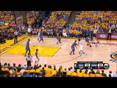 NBA Playoffs: Stephen Curry vs Oklahoma City Thunder 18.05.2016 28Pts (WCF - Game 2)