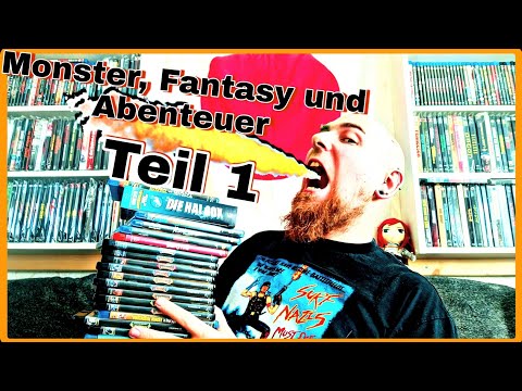 Meine Filmsammlung - Monster, Fantasy und Abenteuerfilme Teil 1
