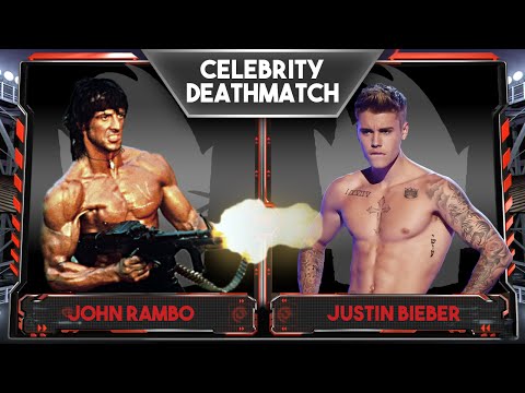 WWE 2K16 Celebrity Deathmatch Tournament :: Justin Bieber vs John Rambo