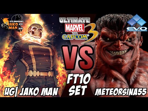 EVO 2023: UMVC3 FT10 Set - UG| Jako Man VS METEORSINA55