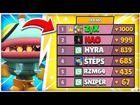 Kdo Dřív Pushne 1,000 Trofejí Na GLOWY? 🏆 @Haouseek