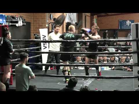Bailey Gale VS Jackson Benham - ACSA Novice Muay Thai Interclub 29th