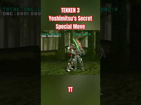 Yoshimitsu's Special Secret Move #tekken #tekken3 #yoshimitsu #specialmoves TT